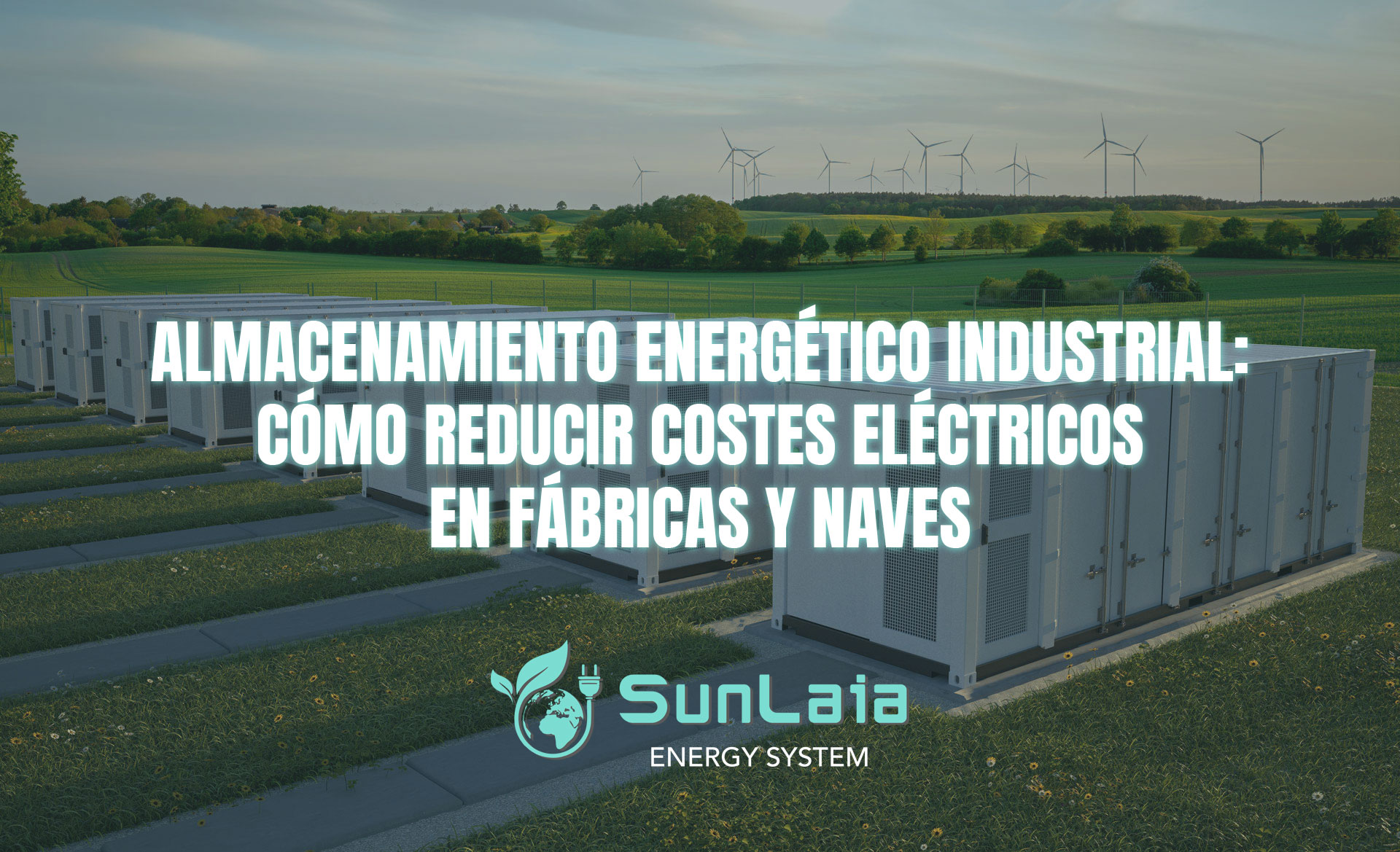 Almacenamiento energético industrial: cómo reducir costes eléctricos en fábricas y naves