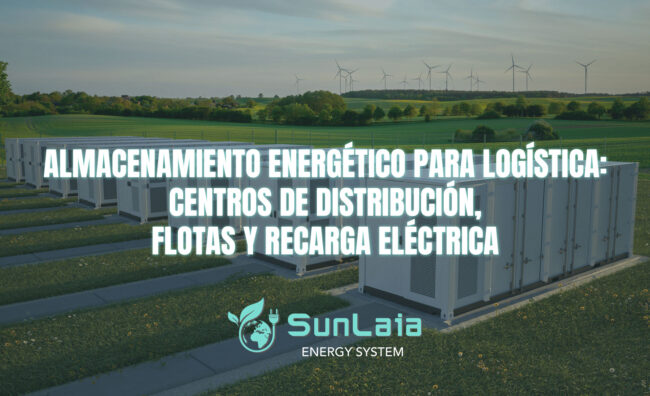 Almacenamiento energético para logística: centros de distribución, flotas y recarga eléctrica