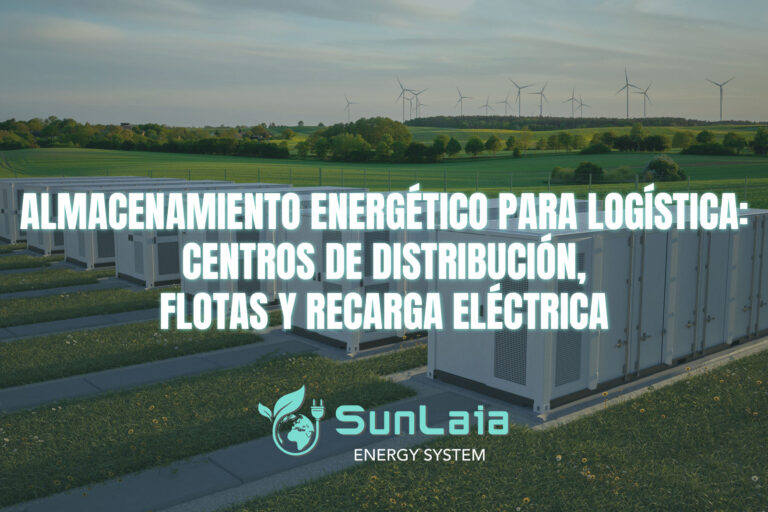 Almacenamiento energético para logística: centros de distribución, flotas y recarga eléctrica
