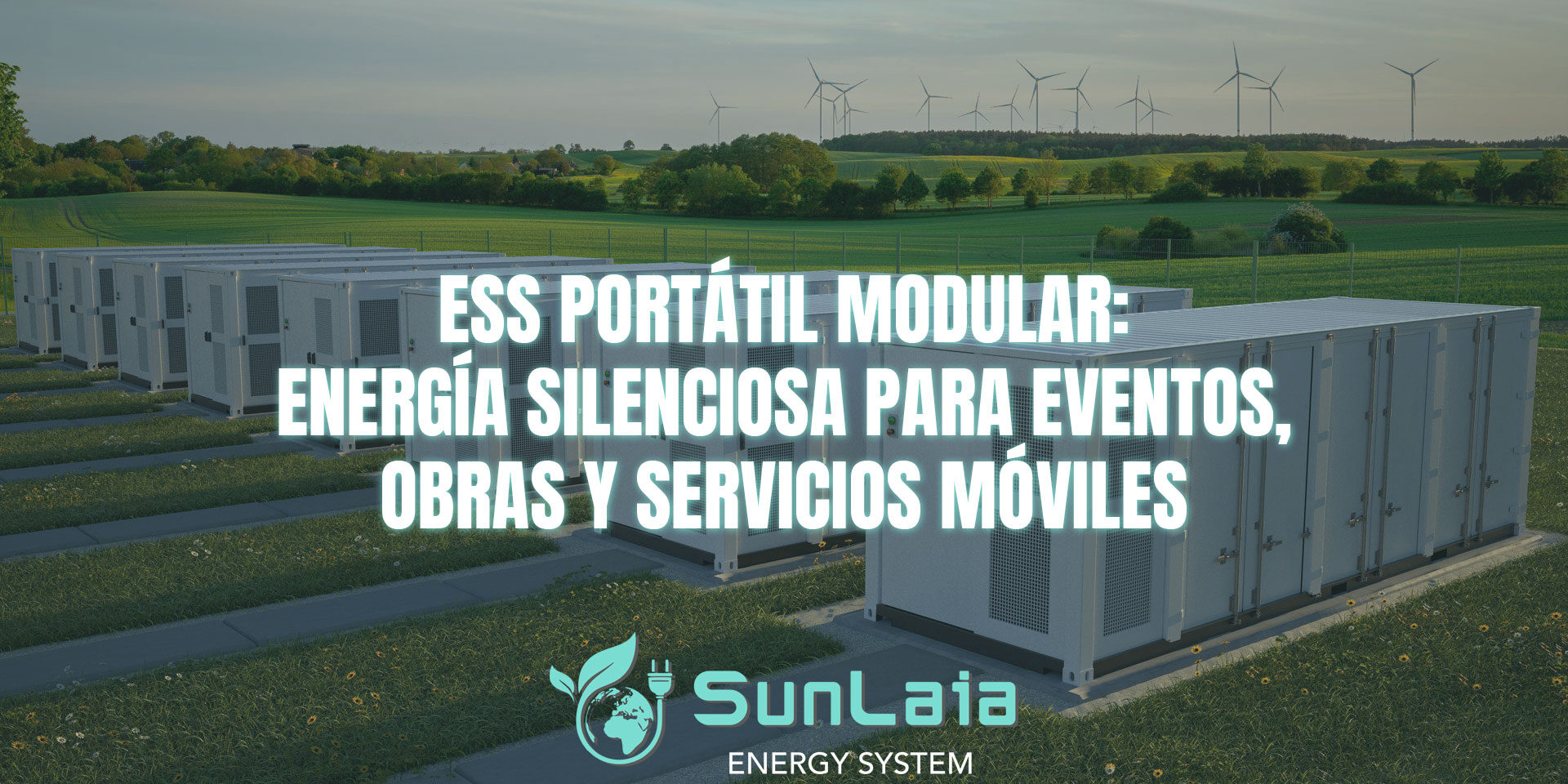 ESS portátil modular: energía silenciosa para eventos, obras y servicios móviles ESS portátil modular: energía silenciosa para eventos, obras y servicios móviles