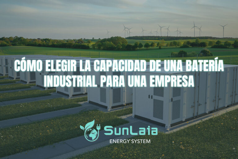 Cómo elegir la capacidad de una batería industrial para una empresa
