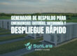 Generador de respaldo para emergencias: baterías, autonomía y despliegue rápido