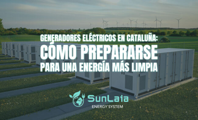 Generadores eléctricos en Cataluña: cómo prepararse para una energía más limpia