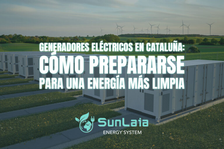 Generadores eléctricos en Cataluña: cómo prepararse para una energía más limpia