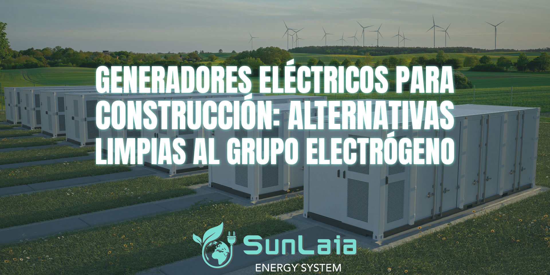 Generadores eléctricos para construcción: alternativas limpias al grupo electrógeno