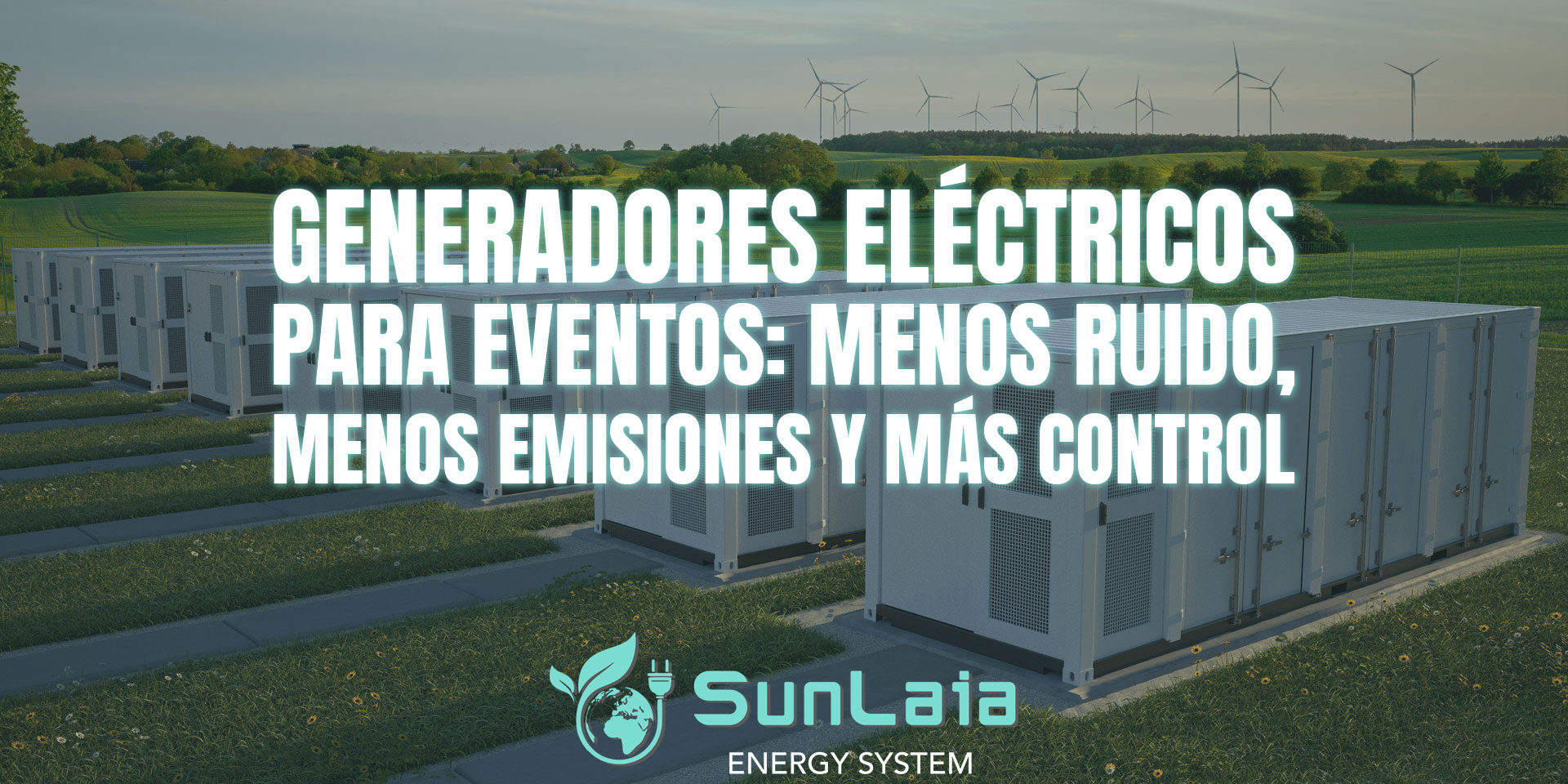 Generadores eléctricos para eventos: menos ruido, menos emisiones y más control Generadores eléctricos para eventos: menos ruido, menos emisiones y más control