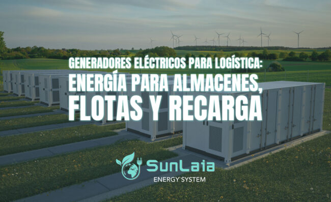 Generadores eléctricos para logística: energía para almacenes, flotas y recarga