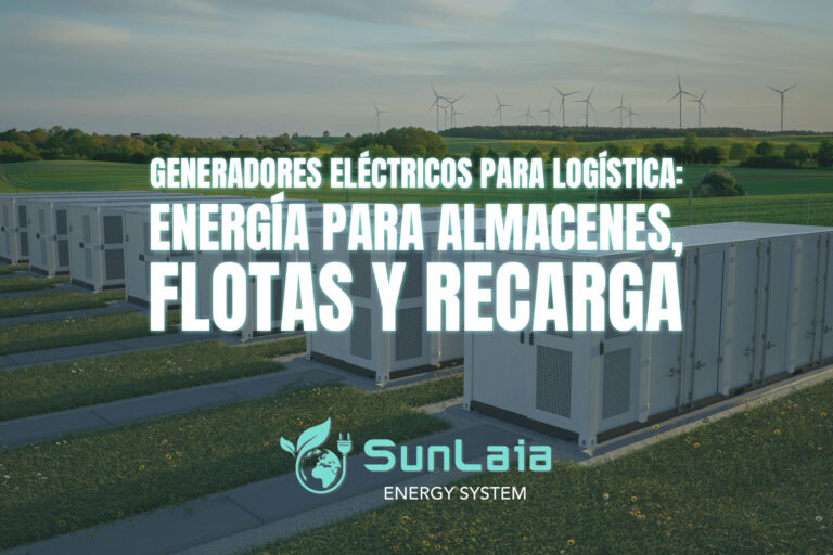 Generadores eléctricos para logística: energía para almacenes, flotas y recarga
