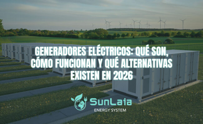 Generadores eléctricos: qué son, cómo funcionan y qué alternativas existen en 2026