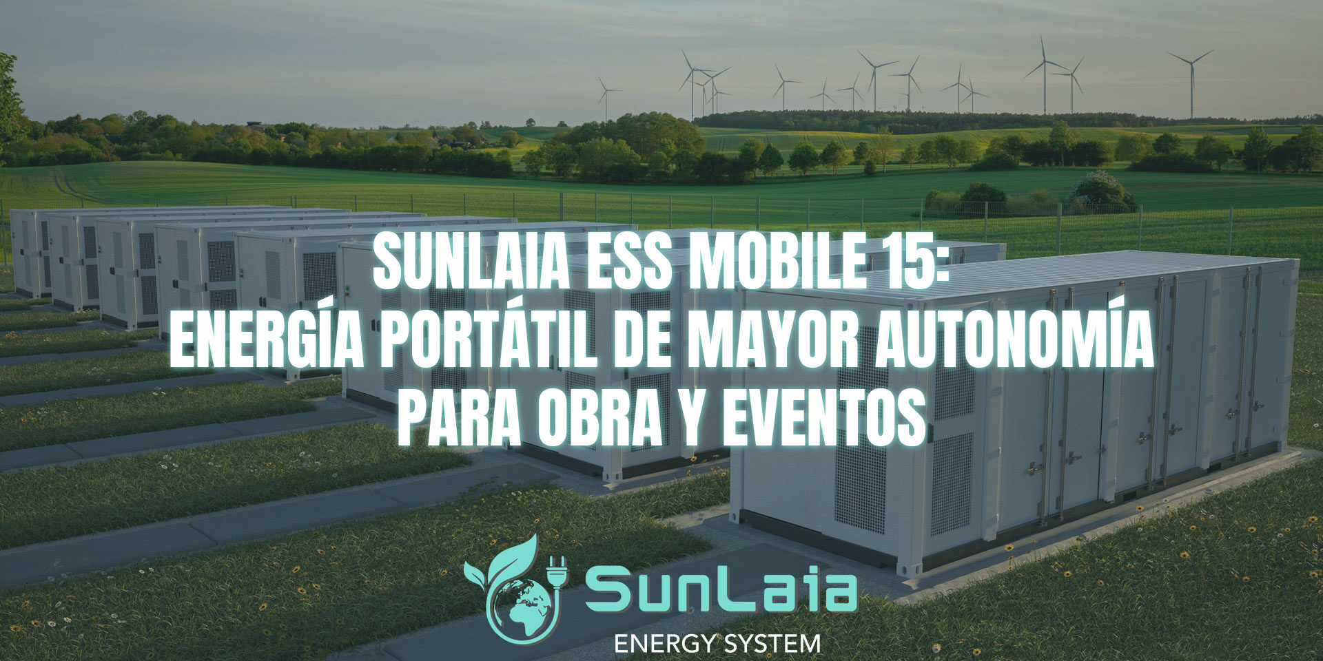 SUNLAIA ESS Mobile 15: energía portátil de mayor autonomía para obra y eventos SUNLAIA ESS Mobile 15: energía portátil de mayor autonomía para obra y eventos