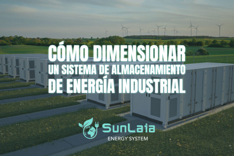 Cómo dimensionar un sistema de almacenamiento de energía industrial