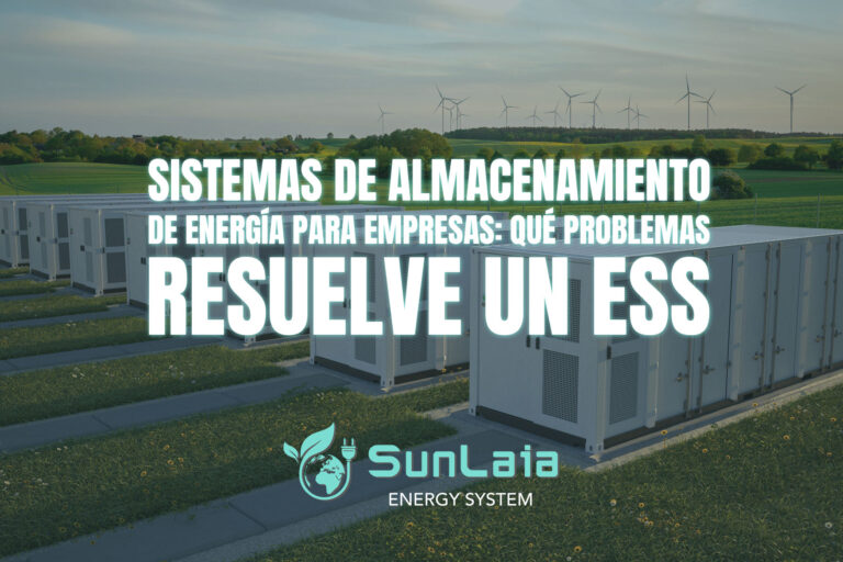 Sistemas de almacenamiento de energía para empresas: qué problemas resuelve un ESS