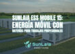 SUNLAIA ESS Mobile 15: energía móvil con baterías para trabajos profesionales