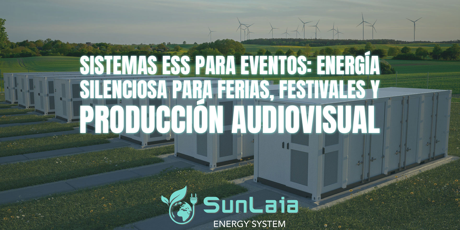 Sistemas ESS para eventos: energía silenciosa para ferias, festivales y producción audiovisual
